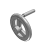 HWNPWA - 可折直幅条圆轮缘手轮 手柄可折型