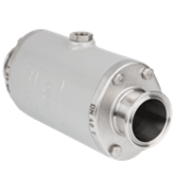 VMC (TA) [DIN 32676 row C] - Пневмоуправляемые пережимные клапаны Исполнение с зажимным соединением