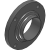 Flange without O-ring groove