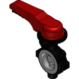Butterfly Valve Type 55IS - Lever Type - DIN