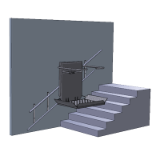 PLG7 - платформенный лестничный подъёмник