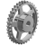 Duplex cast iron sprockets 08B-2 - Cast iron sprocketes for roller chains - DIN 8187 - ISO 606