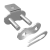 Gerade Verschlussglieder BEA Rollenkette Typ A1 - Gerades Verschlussglied und Geröpftes Verschlussglied für Rollenketten "BEA"