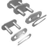 Enganches para cadenas de rodillos SRC con mallas rectas