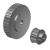 Timing belt pulleys with pilot bore 40-BAT 10 - Metric pulleys ''AT''