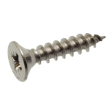 Modèle 411305 - Cross recessed countersunk head chipboard screw - Stainless steel A4