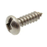 Modèle 212402 - Square slotted pan head self tapping screw - Stainless steel A2 - DIN 7981