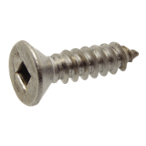 Modèle 212417 - Square recessed countersunk head self tapping screw - Stainless steel A2 - DIN 7982