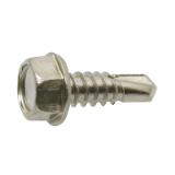 Modéle 212434 - Self drilling hexagon head screw with flange - Stainless steel A2 - DIN 7504 K