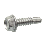 Modèle 212441 - Self drilling screw hexagon head with flange - Stainless steel AISI 410 - DIN 7504 K