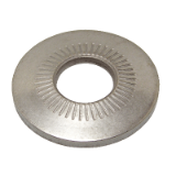 Modèle 216516 - Serrated conical spring washer CS - Large-sized - Stainless steel A2 - NF E 25-511