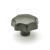 DIN6336 - Star knobs, Cast iron, Type C with plain blind bore, Tol. H7