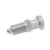 GN617 - Stainless Steel-Indexing plungers without rest position, Type AKN, with lock nut, with Stainless steel-Knob