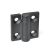 GN437.1 - Hinges, Zinc die casting, Type A, 2x2 bores for countersunk screws