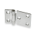 GN136 C - Sheet metal hinges, Type C, with countersunk holes
