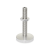 GN339 - Stainless Steel-Levelling feet, Type KS with plastic cap, gliding