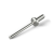 RIVQUICK® rivets standards, Tête plate, Inox A2/Inox A2