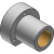 GB.15 - Flanged Guide Bushing steel with solid lubricant