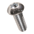 BN 2111 - Hexalobular (6 Lobe) socket button head screws, fully threaded (~ISO 7380-1), A2