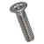 BN 3803 - Hexalobular (6 Lobe) socket countersunk flat head screws, fully threaded (ISO 14581), stainless steel A2