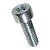 BN 4852 - Hexalobular (6 Lobe) socket head cap screws, fully threaded (ISO 14579), cl. 8.8, zinc plated blue