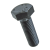 BN 65 - Hex head screws fully threaded, with metric fine thread (DIN 961; ISO 8676), cl. 8.8, black