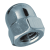 BN 150 - Hex domed cap nuts (Acorn nuts) (DIN 1587), cl. 6, zinc plated blue
