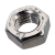 BN 1683 - Hex nuts ~0,8d left hand thread (DIN 934; ~ISO 4032), A2, stainless steel A2