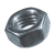BN 1983 - Hex nuts type 1 (ISO 4032; ~DIN 934), cl. 8, zinc plated blue