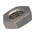 BN 3711 - Hex nuts for electronic applications metric fine thread, brass, nickel plated