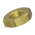 BN 507 - Hex nuts ~0,5d (~DIN 439 B; ~ISO 4035), brass, plain