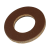 BN 1077 - Flat washers without chamfer (~DIN 125 A; ~ISO 7089), Laminated paper, brown