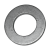 BN 20369 - Flat washers without chamfer, for screws up to property class 10.9 (ISO 7089; DIN 125 A), steel, zinc flake coated
