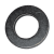 BN 20508 - Special flat washers without chamfer, for screws up to property class 8.8 (DIN 125-1 A; ISO 7089), steel, zinc plated blue with CresaCoat® C 307 Black