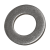 BN 342 - Special flat washers without chamfer, for screws up to property class 8.8 (DIN 125-1 A; ISO 7089), steel, plain