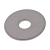 BN 83897 - Flat washers without chamfer, series LL (very large) (NFE 25-513 LL), stainless steel A2