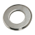 BN 720 - Flat washers with chamfer (DIN 125-1 B; ~ISO 7090), steel, plain