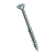 BN 20545 - Hexalobular (6 Lobe) socket T-STAR plus flat countersunk head screws for timber construction, partially threaded (SPAX®), steel case-hardened, WIROX®, added lubricant