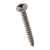 BN 33037 - Pozi pan head chipboard screws form Z, fully threaded, stainless steel A4, waxed