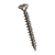 BN 5209 - Pozi flat countersunk head chipboard screws form Z, fully threaded with 4CUT point (SPAX®), stainless steel A2, waxed