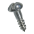 BN 698 - Slotted round head wood screws (DIN 96), stainless steel A2
