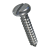 BN 692 - Slotted pan head tapping screws with cone end type C (DIN 7971 C; ISO 1481), A2