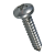 BN 695 - Phillips pan head tapping screws form H, with cone end type C (DIN 7981 C; ~ISO 7049), A2