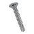 BN 14728 - Pozi flat countersunk head self-drilling screws form Z, fully threaded (~DIN 7504 P; ecosyn® MRX), stainless steel