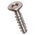 BN 2043 - Hexalobular (6 Lobe) socket flat countersunk head screws (ecosyn® plast), stainless steel A2