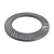 BN 20041 - Ribbed lock washers type S, stainless steel A2