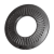 BN 20509 - Lock washers medium series (NFE 25-511 M; Rip-Lock™), spring steel, zinc flake coated GEOMET® 500 A with CresaCoat® C 307 Black