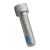 BN 8706 - Zylinderschrauben mit Innensechskant ohne Schaft, TufLok®-Fleck beschichtet (DIN 912, ISO 4762), Kl. 8.8, verzinkt-blau