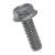 BN 9727 - Serrated hex flange head cap screws (VERBUS RIPP®), cl. 100, zinc flake coated
