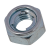 BN 19174 - Prevailing torque type hex lock nuts all-metal, high type (~DIN 980 M), cl. 6, zinc plated blue